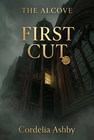 The cover for the book 'First Cut' by Cordelia Ashby